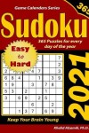 Book cover for 2021 Sudoku