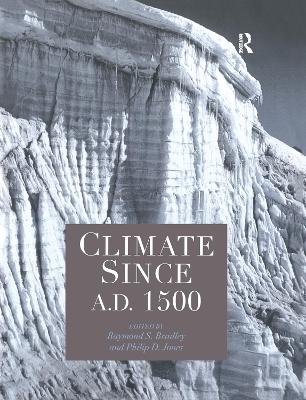 Book cover for Climate since AD 1500