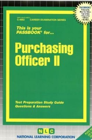 Cover of Purchasing Officer II