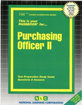 Book cover for Purchasing Officer II