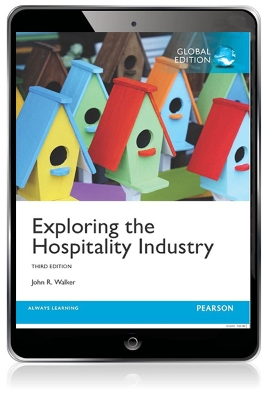 Book cover for Exploring the Hospitality Industry, Global Edition