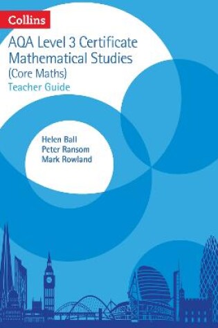 Cover of AQA Level 3 Mathematical Studies Teacher Guide