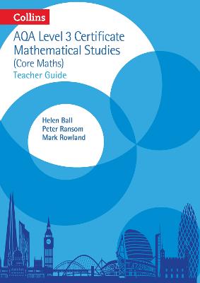 Book cover for AQA Level 3 Mathematical Studies Teacher Guide