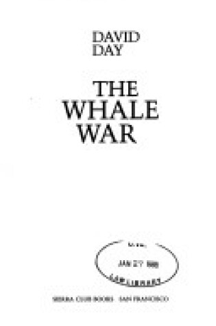 Cover of Sch-Whale War