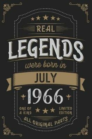 Cover of Real Legends were born in July 1966