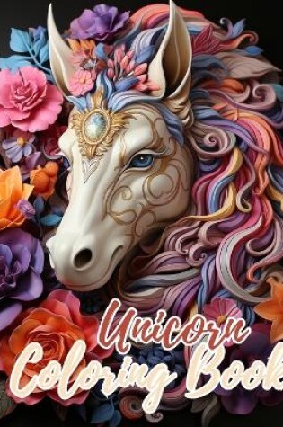 Cover of Unicorn Coloring Book