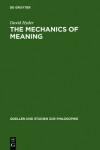 Book cover for The Mechanics of Meaning