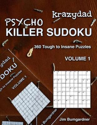 Book cover for Krazydad Psycho Killer Sudoku Volume 1