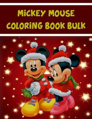 Book cover for Mickey Mouse Coloring Book Bulk