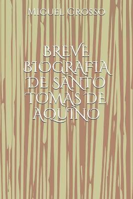 Book cover for Breve Biografia de Santo Tomas de Aquino