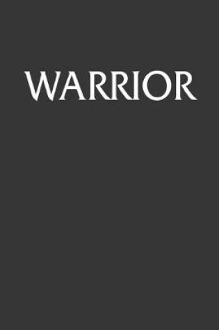 Cover of Warrior Notebook