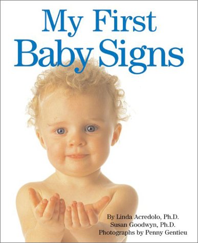 Book cover for My First Baby Signs