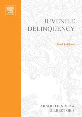 Book cover for Juvenile Delinquency