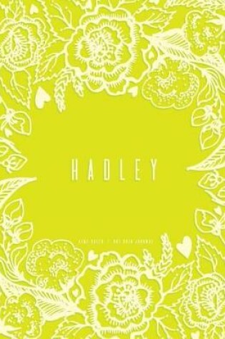 Cover of Hadley - Lime Green Dot Grid Journal