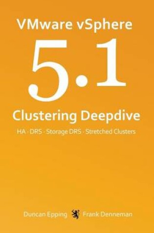 Cover of Vmware Vsphere 5.1 Clustering Deepdive