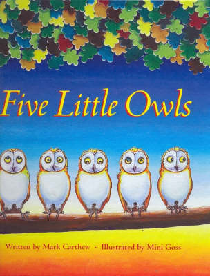 Book cover for Five Little Owls