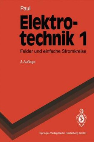 Cover of Elektrotechnik 1