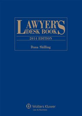 Book cover for Lawyers Desk Book, 2014 Edition