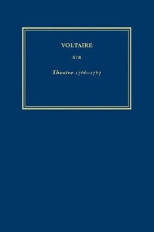 Cover of Œuvres complètes de Voltaire (Complete Works of Voltaire) 61B