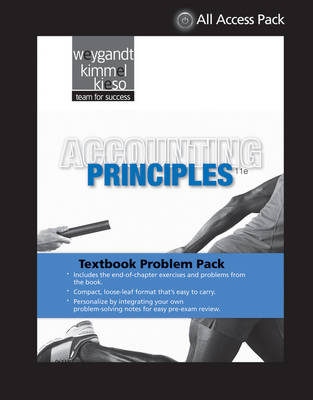 Book cover for Textbook Problem Pack to Accompany Weygandt, Accounting Principles, 11th Revised Edition