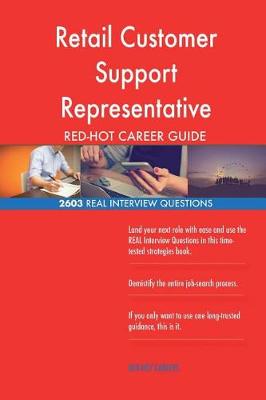 Book cover for Retail Customer Support Representative Red-Hot Career; 2603 Real Interview Quest