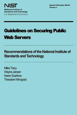 Book cover for Guidelines on Securing Public Web Servers