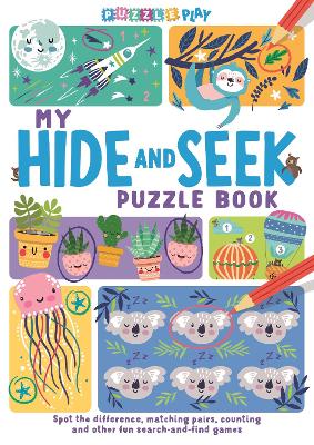 Book cover for My Hide and Seek Puzzle Book