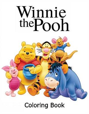 Book cover for Winnie the Pooh Coloring Book