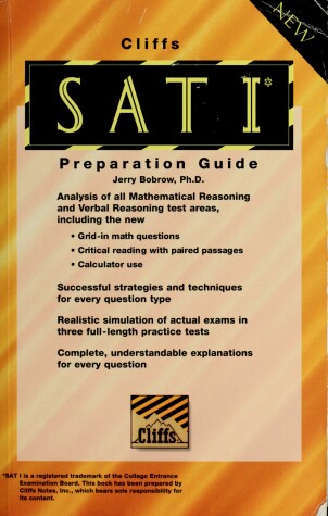 Cover of SAT I Preparation Guide