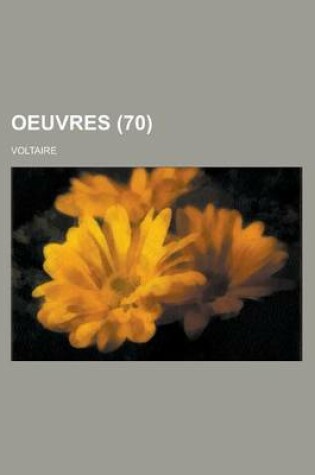 Cover of Oeuvres (70)
