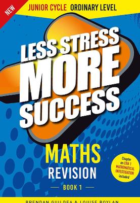 Book cover for MATHS Revision Junior Cycle Ordinary Level Book 1