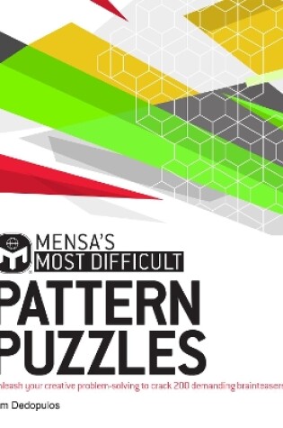 Cover of Mensa's Most Difficult Pattern Puzzles