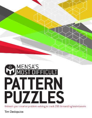 Book cover for Mensa's Most Difficult Pattern Puzzles