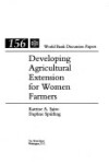 Book cover for Developing Agricultural Extension for Women Farmers