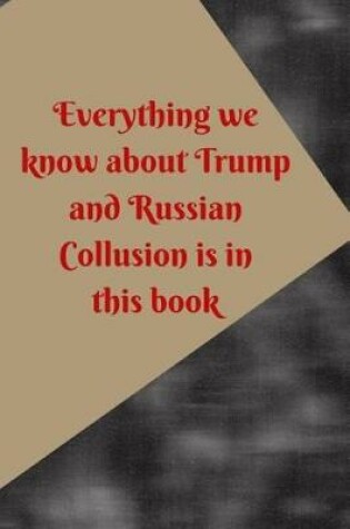 Cover of Everything We Know About Trump And Russian Collusion Is In This Book