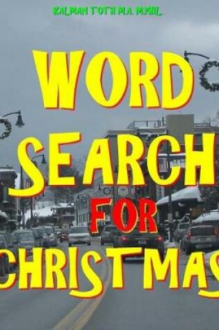 Cover of Word Search for Christmas