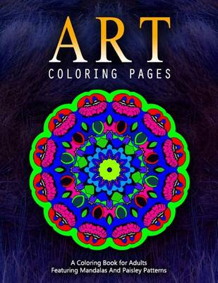 Book cover for ART COLORING PAGES - Vol.2