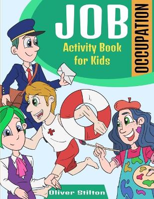 Book cover for Job Occupation Activity Book for Kids