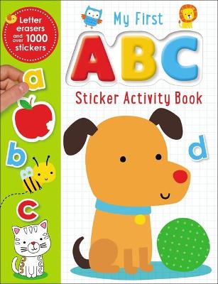 Book cover for Sticker Books My First ABC Activity Book