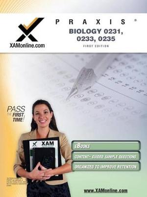 Book cover for PRAXIS Biology 0231, 0233, 0235