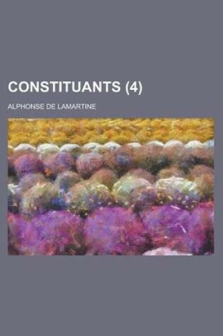 Cover of Constituants (4)