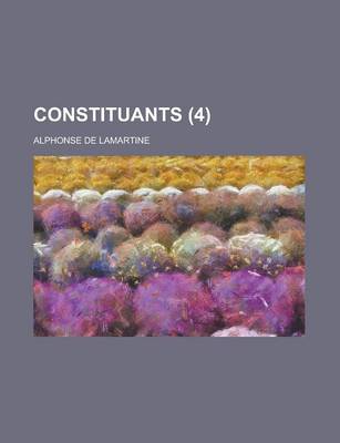 Book cover for Constituants (4)