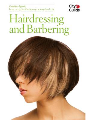 Book cover for Level 1 NVQ Certificate in Hairdressing and Barbering Candidate Logbook