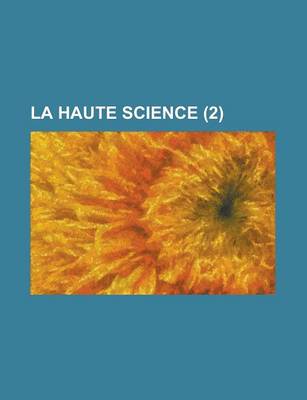 Book cover for La Haute Science (2)