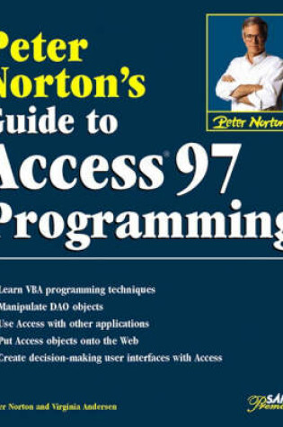 Cover of Peter Norton's Guide to Access 97 Programming