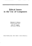 Book cover for Ethical Issues in the Use of Computers