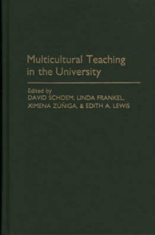 Cover of Multicultural Teaching in the University