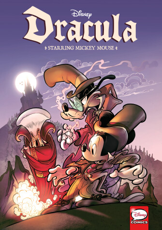 Book cover for Disney Dracula, starring Mickey Mouse (Graphic Novel)