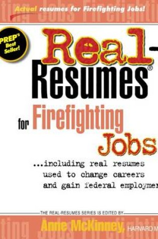 Cover of Real Resumes for Firefighting Jobs