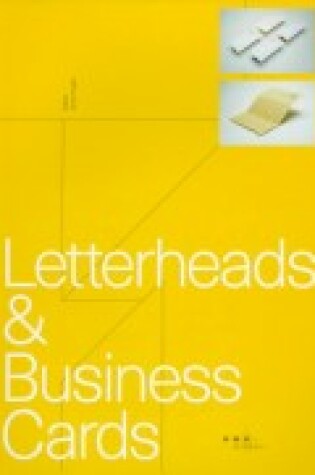 Cover of Letterheads and Business Cards